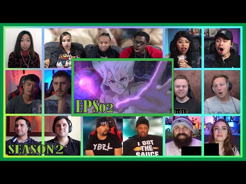 Dr. Stone Season 2 Episode 2 Reaction Mashup