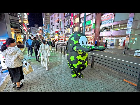 Tokyo Itabashi night walk to Ikebukuro, Japan • 4K HDR