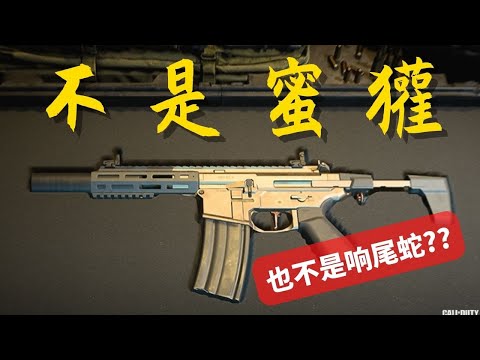 [COD19]不是蜜獾也不是響尾蛇那奇美拉她到底是個啥?