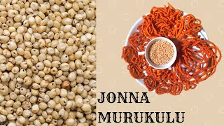 Jowar Murukulu | Jonna Murukulu | Jonna Pindi Murukulu | Millet Snacks | Healthy Snacks