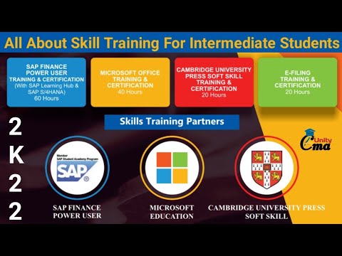 All About CMA Skill Training/SAP Training 2k22 ||Ankit DT||