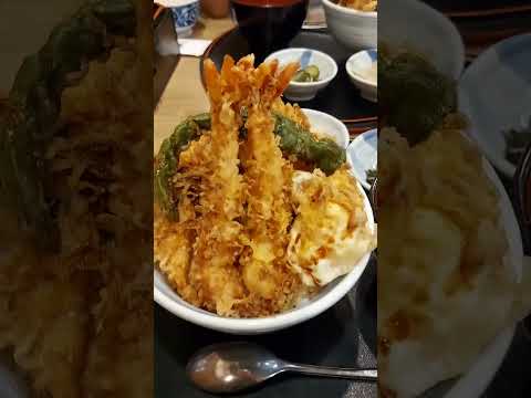 天吉屋丼飯#food #delicious #tempura#炸蝦