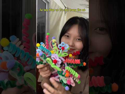 Làm bờm trung thu nè #handmade #cute #diy #haihuoc #funny