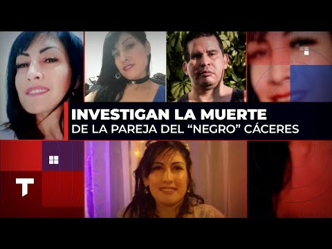 INVESTIGAN LA MUERTE DE LA PAREJA DEL "NEGRO" CÁCERES