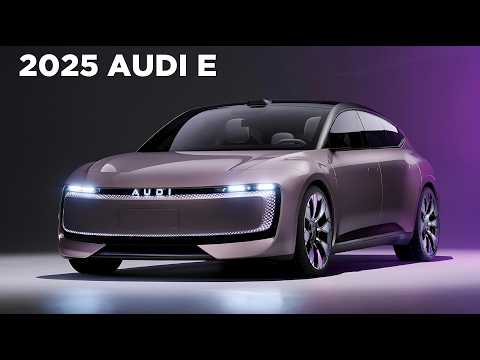 All New AUDI E revealed - meet the EV that will change Audi's fate!