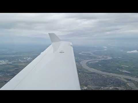 Aviation #96: Flying over Nijmegen at FL050 in the PH-HLC.