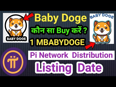 Baby Doge Coin  or 1 MBABYDOGE  कौन सा BUY करें ? || Pi Network Listing & Distribution || Crypto