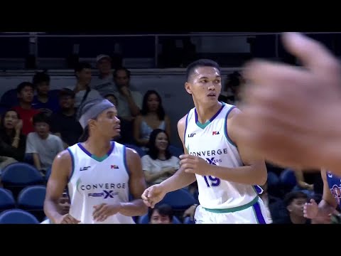 Justine Baltazar SCORES RELENTLESSLY for Converge vs. Meralco | PBA SEASON 49 COMMISSIONER’S CUP