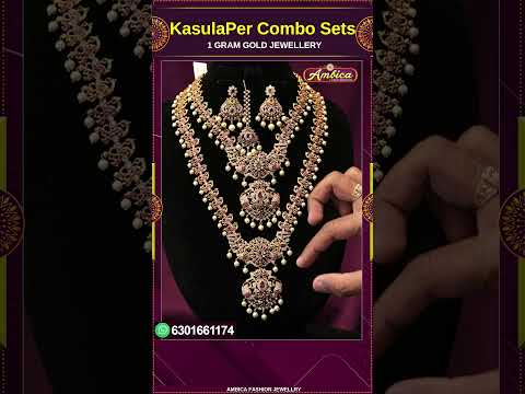 # Shorts #Kasula Peru Combo Sets Collection | Ambica Fashion Jewellery