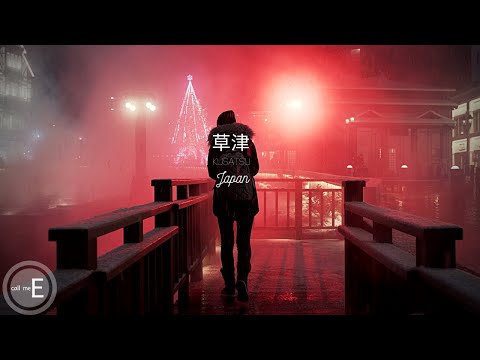 Snowy Christmas in Kusatsu, Japan 2020