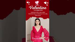 Privatelives Valentine's Loungewear