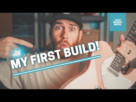 My First Warmoth / Partscaster Build & How To Build Your Own!