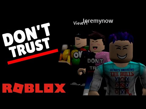 I DON'T TRUST THESE PEOPLE! (Roblox)