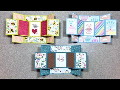 Up Down Up Fun Fold - Mystery Stamping Revealed - 1-31-24