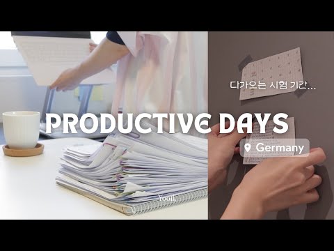 (sub) Grad Life in Germany | Preparing for Exam Season | Organizing My Closet🧣