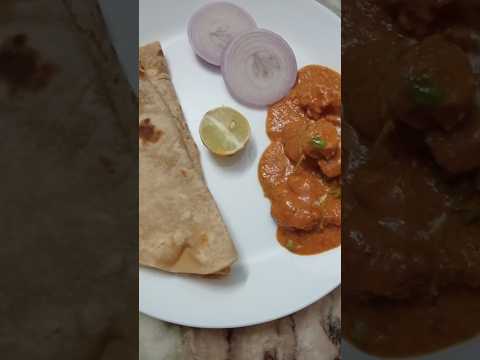 butter chicken recipe #youtubeshorts #food #yummy #lasyakitchen #butterchicken