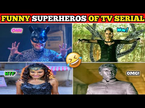 Most Funniest Super Heroes Of Indian TV Serials Part - 3 | सुपर से भी ऊपर 🤣