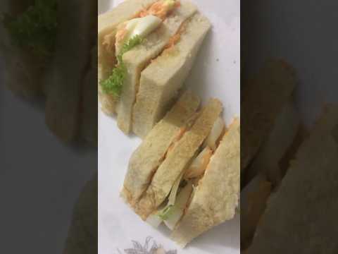 ইফতার শুরু With Homemade Club Sandwich 🥪 😋 #sandwich #ramadanfood #RamadanMubarak #shorts