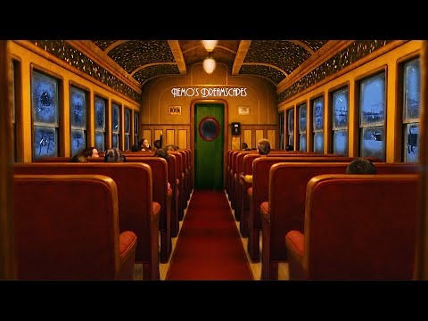 You're on the Polar Express 🎅 (train ambience 🚋 w/ dreamy oldies Christmas music) 🎄 11 HOURS ASMR