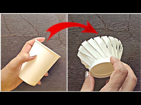 DIY | Easter Basket Using Paper Glass