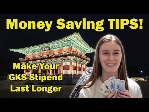 How to Save Money in Korea on the GKS Stipend! Make your allowance go further!