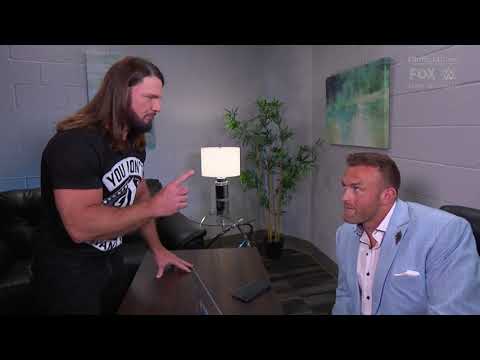 Nick Aldis meets AJ Styles - Smackdown 5/3/2024