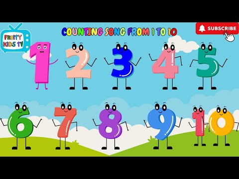 Counting Song, Learn to Count, Number Songs for Toddlers, Nursery Rhymes, Kids Song, #numbers