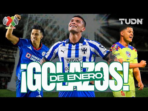 ¡PURAS JOYAS! 💎🔥 Los GOLAZOS que nos regaló Enero en la Liga MX | TUDN