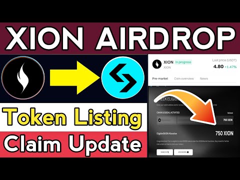 Xion Airdrop listing date || Xion Airdrop Check || Xion Airdrop Claim || Xion Airdrop update