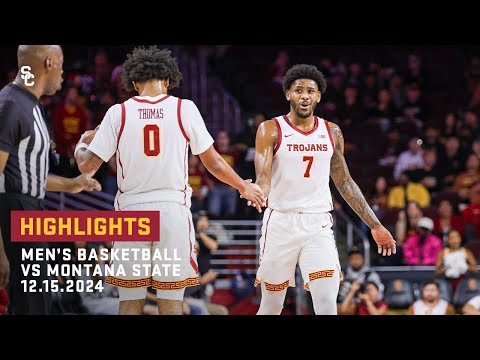 Men's Basketball: USC 89, Montana State 63 - Highlights (12/15/24)