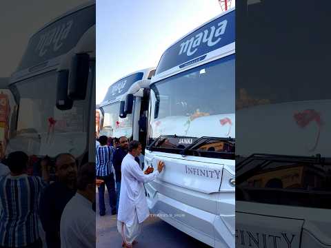 Congratulations maya travels || add new luxury bus || #tranding #4k #travel #bus