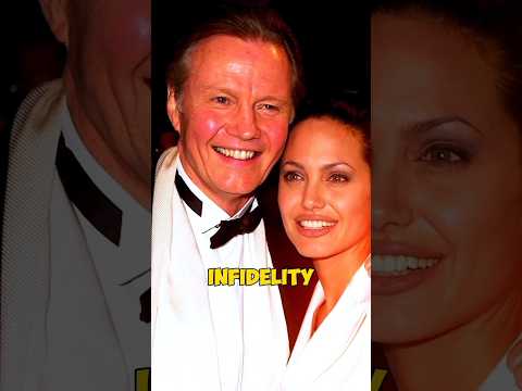 Angelina Jolie's Complex Relationship with Her Father Jon Voight #shorts