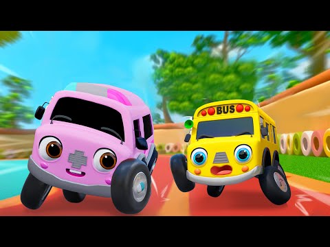 Play Sports Day | Educational Cartoons for Kids | Nursery Rhymes & Kids Songs - Baby Car Songs TV