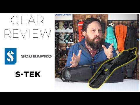 Scubapro S-Tek Fins #Unboxing #Review #scuba