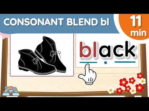 Consonant Blend "bl" | Learn to Read Words with Consonant Blend "bl" | Reading Phonics for Kids