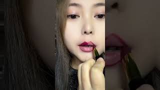 Lipstick tutorial for newbies 🥰🥰 #makeup #tiktok #makeuptutorial #makeuphacks #shorts ##asmr