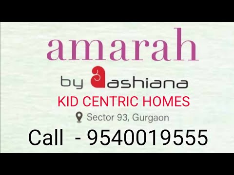 Ashiana Amarah | Ashiana Housing | Amarah by Ashiana | Ashiana Apartment | Ashiana Gurgaon