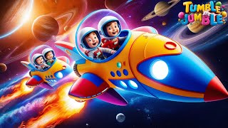 Zooming Up to Outer Space 🚀 | Fun Kids Rocket Adventure Song | Tumble Jumble Nursery Rhymes