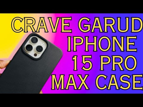 Crave Dual Garud iPhone 15  pro Max The  case you NEED!