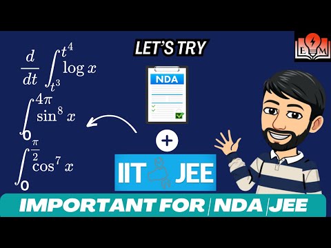 Important Integration For IIT and NDA | Lebnitz Formula | Walli Formula | Class 12 Maths | #iitjee