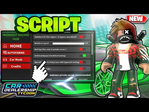 Car Dealership Tycoon Script Pastebin 2023 | AUTO FARM + INF MONEY *ROBLOX*