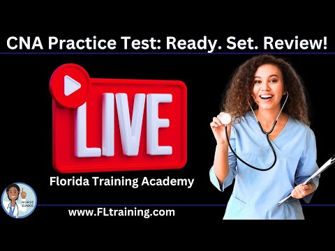 🌟 Monday Night Live: CNA Exam Review - 70 Practice Questions! 🌟