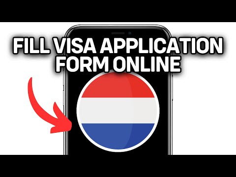 HOW TO FILL NETHERLANDS VISA APPLICATION FORM ONLINE 2025! (FULL GUIDE)