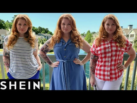 SHEIN Plus Size Summer Haul | June 2023 | #SHEIN #SHEINcurve #SHEINpartner