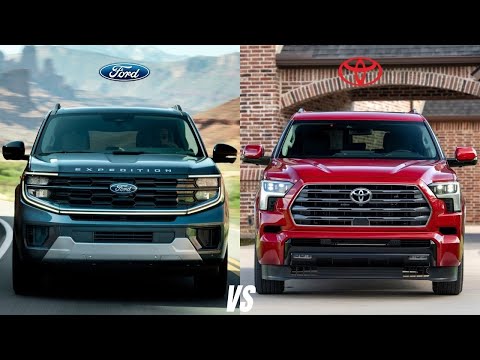 2025 Ford Expedition vs. 2025 Toyota Sequoia - Full-Size SUV Showdown