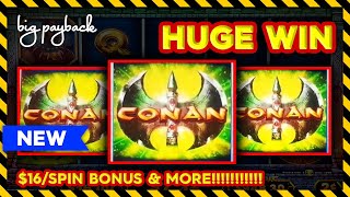 HUGE WIN! Conan the Barbarian Slots - I SHOW THE SECRET of How to Win!