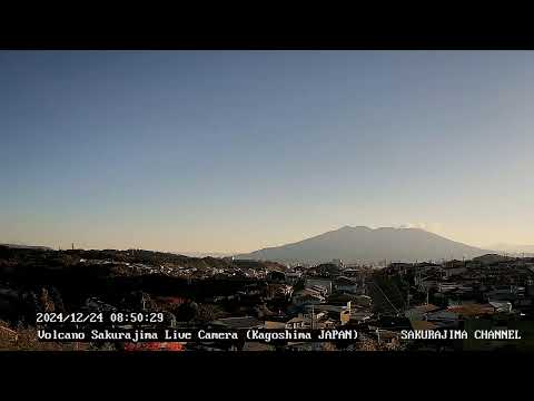 【絶景LIVE】桜島ライブカメラ（噴火・雲海・朝焼け・星空） live camera  volcano-Sakurajima ,Kagoshima,Japan