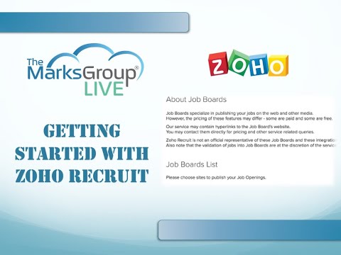 Getting Started with Zoho Recruit