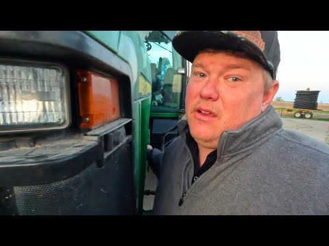 FARMER GETS EMOTIONAL AND HUGS A TRACTOR