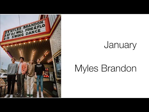 Myles Brandon - January lyrics